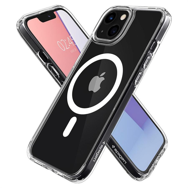 Etui Spigen Ultra Hybrid Mag z MagSafe na iPhone 13 mini - białe