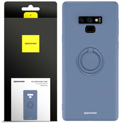 Spacecase Etui Silicone Ring Galaxy Note 9 blue