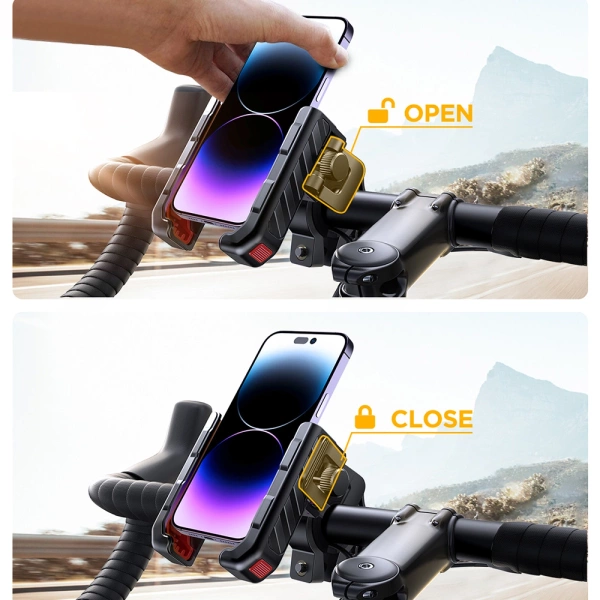 PHONE HOLDER FOR SCOOTER, BIKE, MOTORCYCLE - JOYROOM JR-ZS266