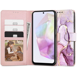 TECH-PROTECT WALLET GALAXY A35 5G MARBLE