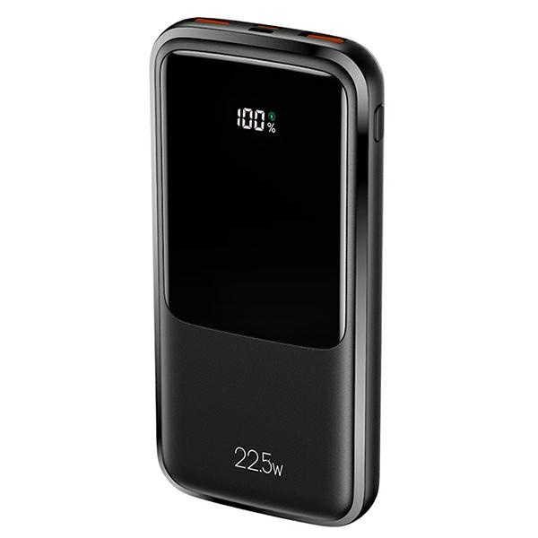 USAMS POWERBANK PB58 10000MAH 22.5W QC3.0+PD FAST CHARGE CZARNY /BLACK 10KCD16101 (US-CD161)