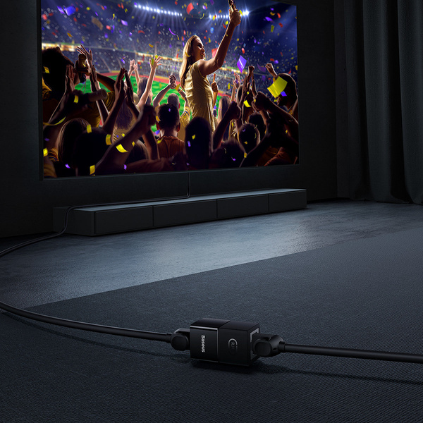 Network coupler Ethernet RJ-45 cable connector Baseus AirJoy Series 10 pcs - black