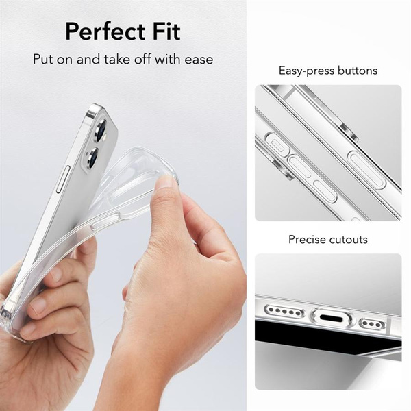 Etui ESR Project Zero na iPhone 14 Plus - przezroczyste