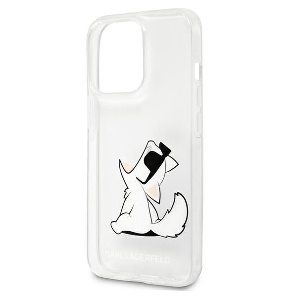 KARL LAGERFELD KLHCP13LCFNRC IPHONE 13 PRO / 13 6,1" HARDCASE TRANSPARENT CHOUPETTE FUN