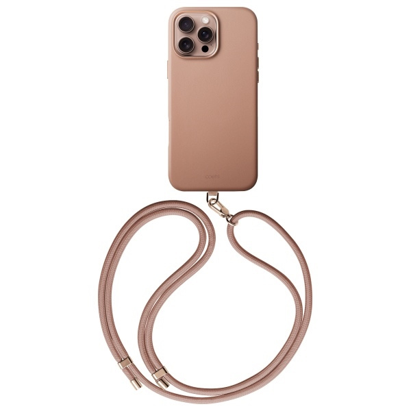 UNIQ etui Coehl Muse iPhone 16 Pro Max 6.9" Magnetic Charging dusty nude