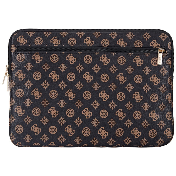 Torba Guess Sleeve 14" Peony Pocket      Triangle czarny