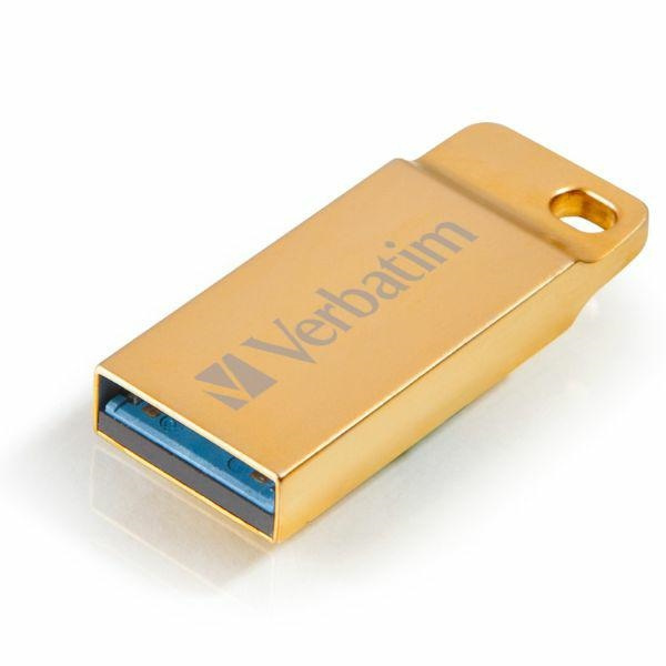 Verbatim Pendrive 64GB USB-A 3.2Metal Executive złoty/gold 99106