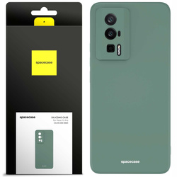 Spacecase Etui Silicone Case Poco F5 Pro dark green