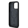 DKNY DKHMP14XSNYACH iPhone 14 Pro Max6.7" czarny/black hardcase Liquid Silicone White Printed Logo MagSafe