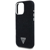 Etui Guess Denim Triangle Logo MagSafe   do iPhone 16 Pro Max czarny