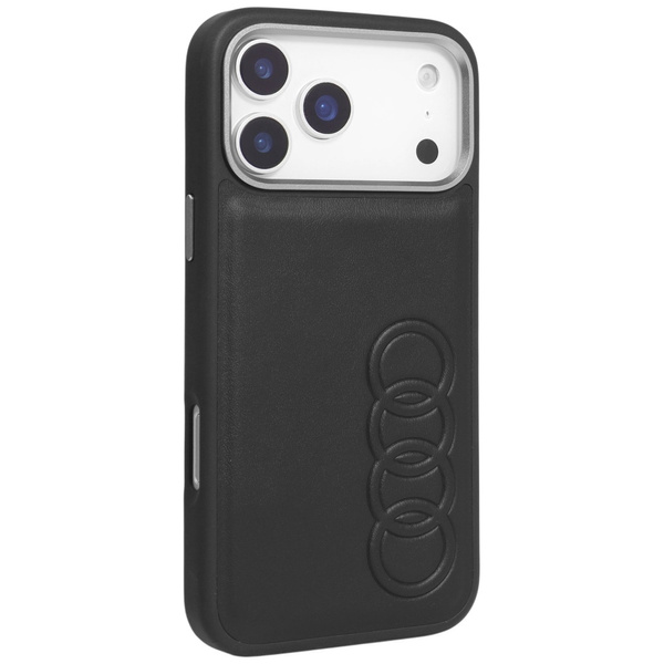 Etui Audi TT Synthetic Leather MagSafe   do iPhone 17 Pro Max czarny