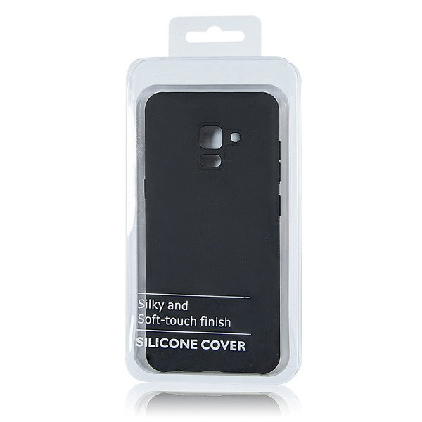 CASE SILICONE HUAWEI MATE 20 LITE BLACK