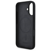 DKNY DKHMP16SSNYACH iPhone 16 6.1"       czarny/black hardcase Silicone White Printed Logo MagSafe