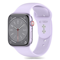 TECH-PROTECT SILICONE APPLE WATCH 4 / 5 / 6 / 7 / 8 / 9 / SE (38 / 40 / 41 MM) ELEGANT PURPLE