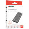 Dysk zewnętrzny Verbatim TurboMetal SSD  4TB USB4 USB-C szary 32023