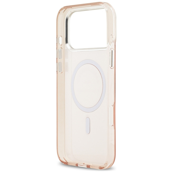 Etui Karl Lagerfeld IML Karl RSG Logo    MagSafe do iPhone 17 Pro Max różowy