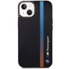 Etui BMW IML Tricolor Stripe na iPhone 14 - czarne