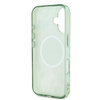 Guess GUHMP16MHFWBDCEN iPhone 16 Plus6.7" zielony/green hardcase IML Flower & Tonal Circle MagSafe