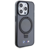 Etui BMW Ring Stand M Collection MagSafe na iPhone 15 Pro Max - czarne
