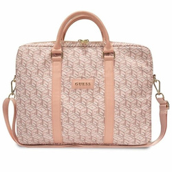 Guess Torba GUCB15HGCFSEP 16"różowy/pink GCube Stripes
