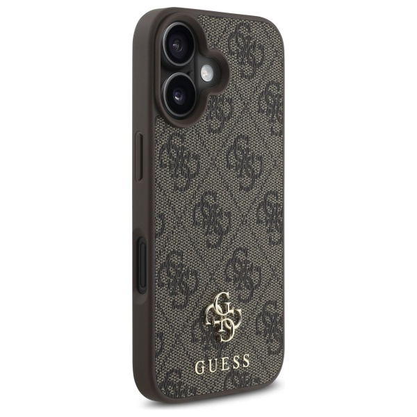Guess GUHMP16SP4SM4MW iPhone 16 6.1"     brązowy/brown hardcase 4G Small Classic MagSafe