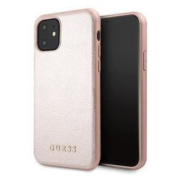 GUESS HARD CASE IRIDESCENT GUHCN61IGLRG IPHONE 11 PINK