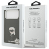 Etui Karl Lagerfeld IML Aquarelle Karl   & Logo MagSafe do iPhone 17 Pro Max czarny