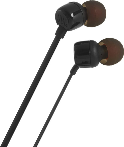 EARPHONES JBL T110 BLACK