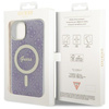 Guess GUHMP14MH4STU iPhone 14 Plus/ 15 Plus 6.7" purpurowy/purple hardcase 4G MagSafe