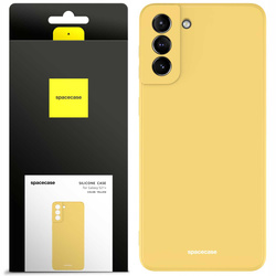 Spacecase Etui Silicone Case Galaxy S21+ yellow