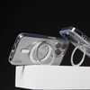 CARE by PanzerGlass Feature Kickstand Case iPhone 16 6.1" srebrny/silver MagSafe 1325