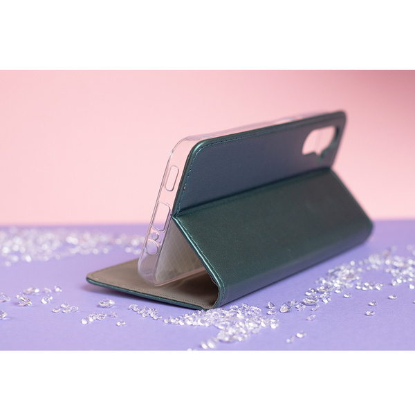 Etui Smart Magnetic do Motorola Moto G32 ciemnozielone