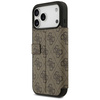 Etui Guess Book 4G Metal Logo do iPhone  17 Pro Max brązowy