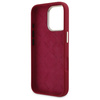 Guess GUHCP16LSMBSLM iPhone 16 Pro6.3" magenta hardcase Silicone Script Metal Logo
