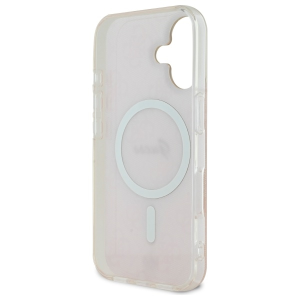Guess GUHMP16MH4STP iPhone 16 Plus 6.7"  różowy/pink hardcase IML 4G MagSafe