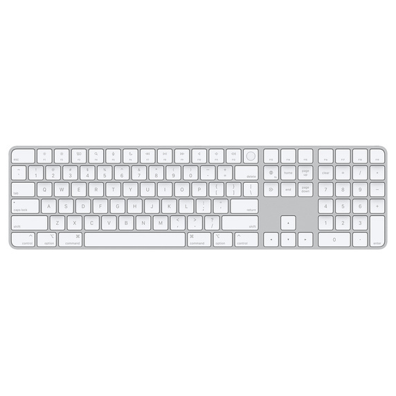 APPLE MAGIC KEYBOARD WITH TOUCH ID AND NUMERIC A2520 SILVER WITHOUT PACKAGING GRADE AB