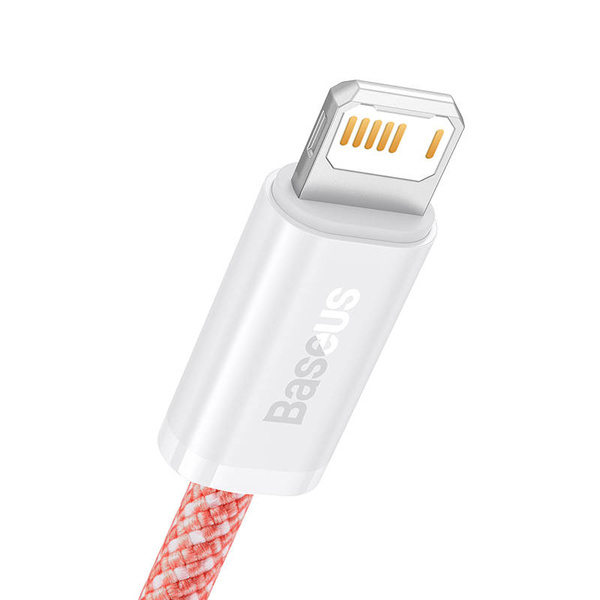 BASEUS DYNAMIC CABLE USB TO LIGHTNING, 2.4A, 1M (ORANGE)