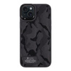 Tactical Camo Troop Cover for Apple iPhone 15 Plus Black