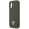 Etui Guess Silicone Triangle Logo        MagSafe do iPhone 17 khaki