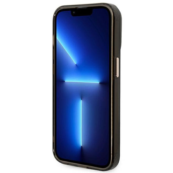 Guess GUHMP14XHTCMK iPhone 14 Pro Max6,7" czarny/black hard case Gold Outline Translucent MagSafe