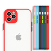 MILKY CASE SILICONE FLEXIBLE TRANSLUCENT CASE FOR IPHONE 12 PRO MAX BLUE