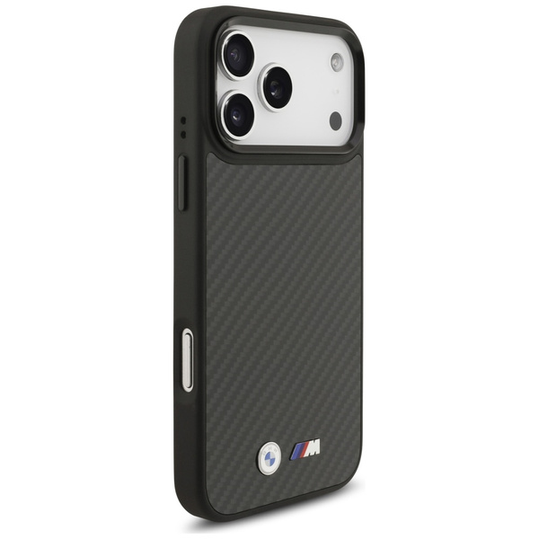 Etui BMW M Kevlar Matt MagSafe do iPhone 17 Pro Max czarny