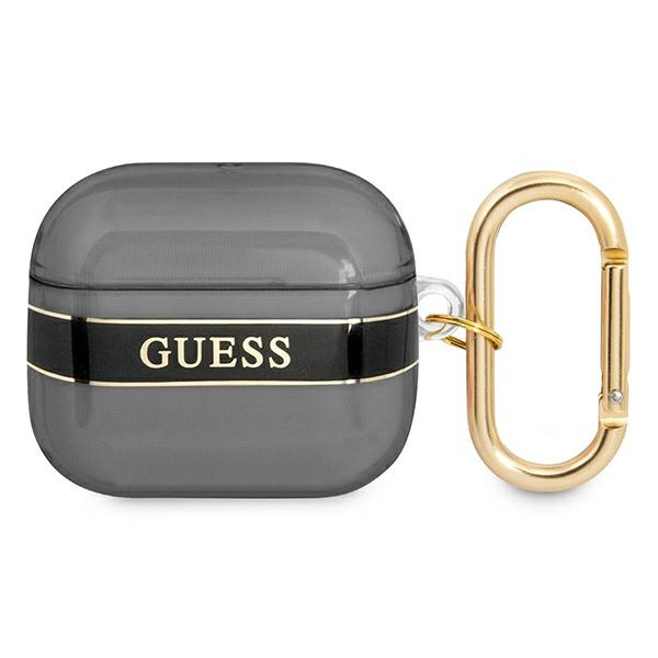 Guess  GUA3HHTSK AirPods 3 coverczarny/black Strap Collection