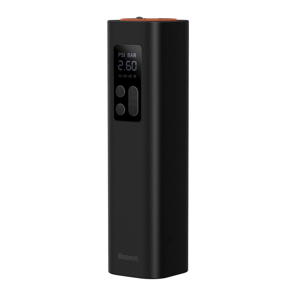 Baseus CRCQ000001 Mini Tire Compressor for Cigarette Lighter Socket - Black
