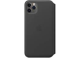 LEATHER FOLIO CASE (MRWM2ZMA IPHONE X/XS BLACK WITHOUT PACKAGE