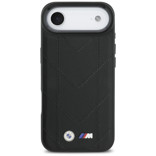 Etui BMW M Quilted Logo MagSafe do       iPhone 17 Air czarny