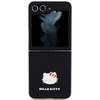 Etui Hello Kitty Metal Logo Kitty Head na Samsung Galaxy Z Flip 5 - czarne
