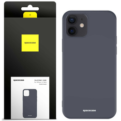 Spacecase Etui Silicone Case iPhone 12 Mini black