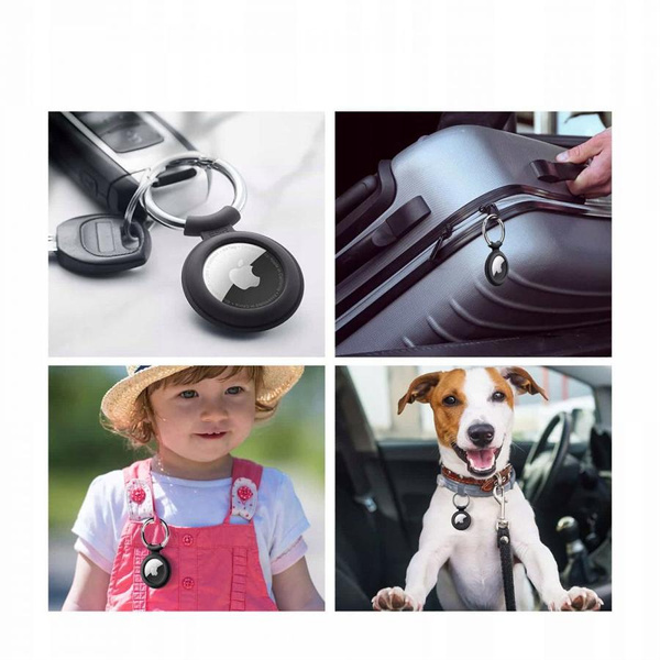 ESR CLOUD APPLE AIRTAG BLUE & BLACK