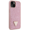 Guess GUHCP14SHDGTPP iPhone 14 / 15 / 136.1" różowy/pink hardcase Rhinestone Triangle